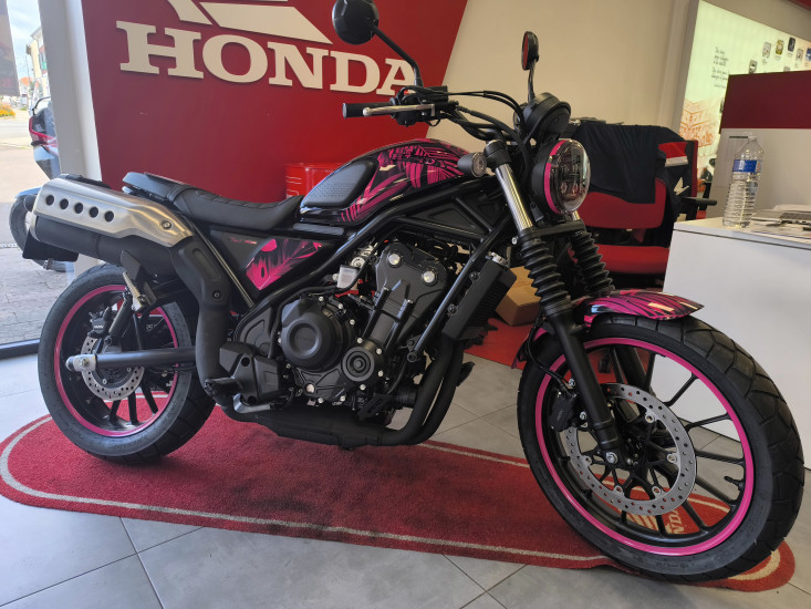 HONDA CL500 "EDITION MIAMI 80" SCRAMBLER - ETUPES