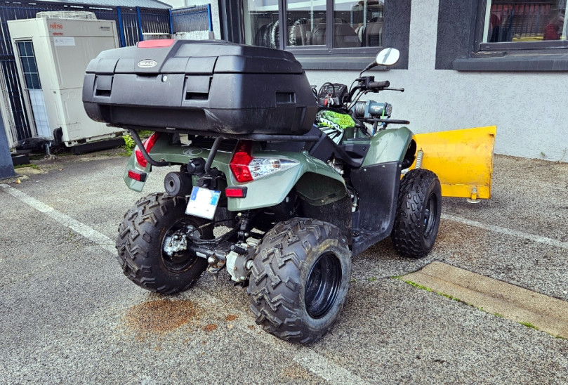 KYMCO MXU 300 GREEN LINE LAME A NEIGE / TREUIL / ATTELAGE - ETUPES